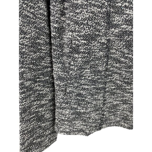 Forever 21 Womens Size Medium Black & White Tweed Full Zip Jacket Blazer - Picture 3 of 9